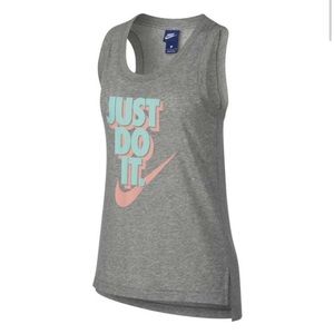 Gray Nike Tank Top